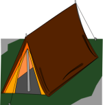 Et stort telt